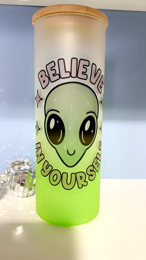 Ombré Cup Believe In Yourself - Green