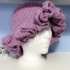 Purple Crochet Bucket Hat